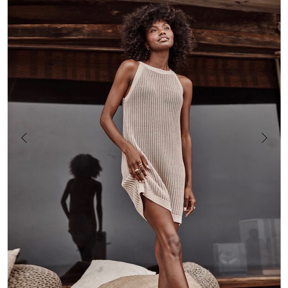 Summersalt high-neck crochet dress - new without tags